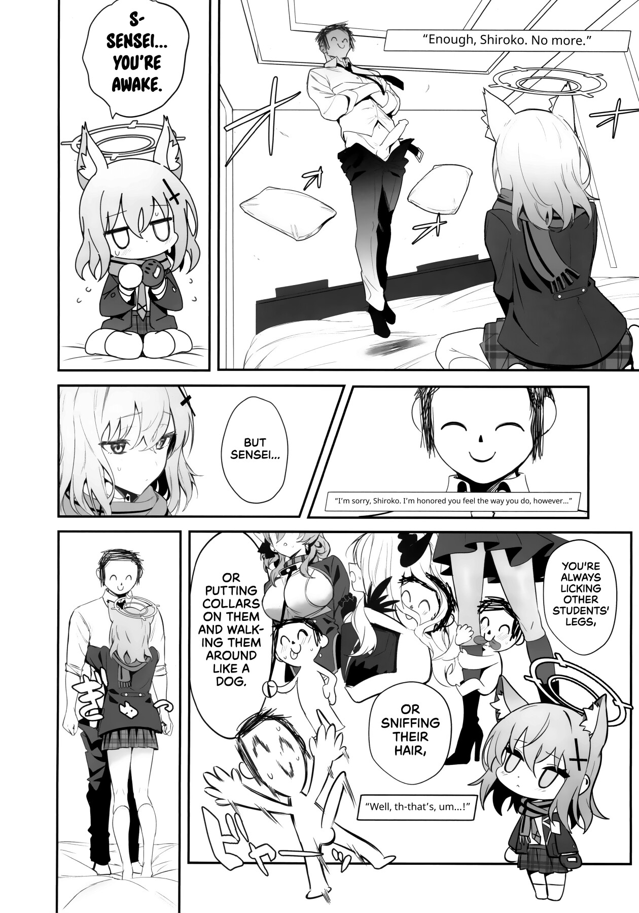 Hentai Manga Comic-Blyew Archive ~Being Taken To A Love Hotel By An EXTREMELY Horny Shiroko~-Read-9